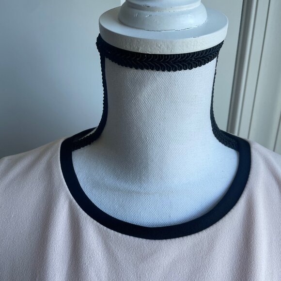 Tommy Hilfiger Pink Dress with Black Trim - Picture 6 of 7